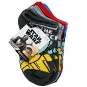 Wholesale - 5pk THE MANDALORIAN THIS IS THE WAY NS SOCKS SIZE 4-6, UPC: 193159186494